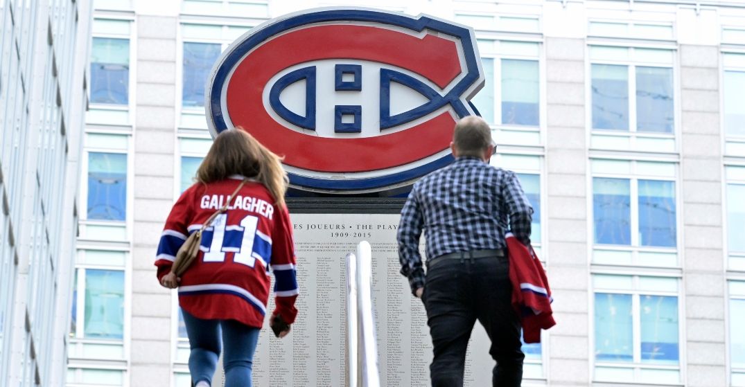 canadiens fans bell centre